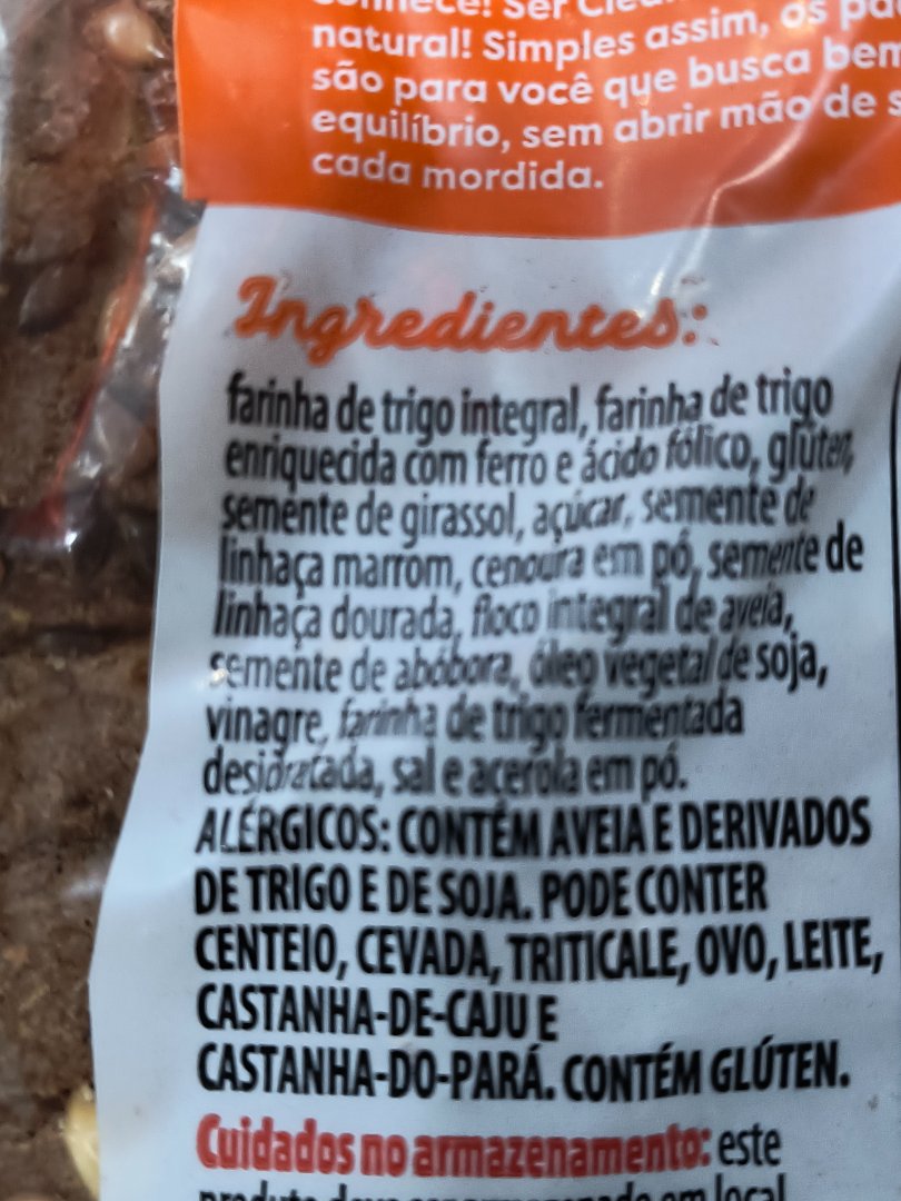 Pão Integral com Sementes