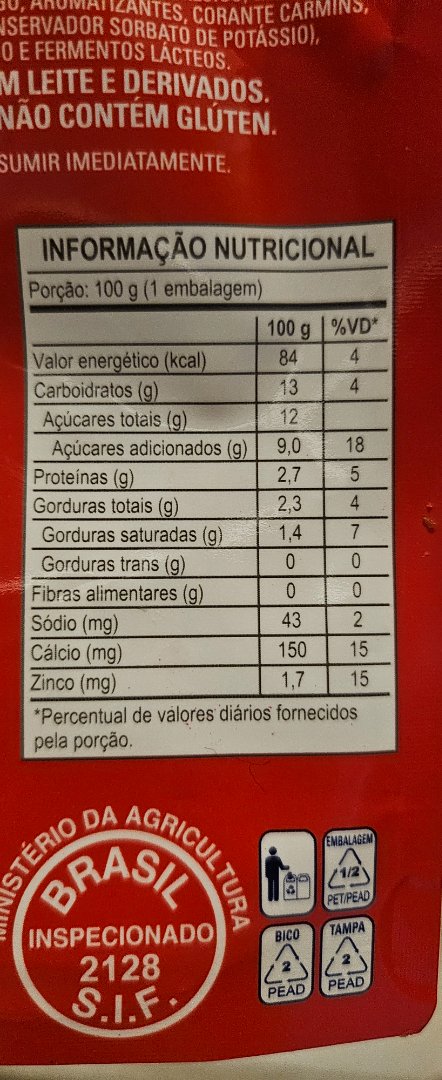 Produto Lácteo Fermentado
