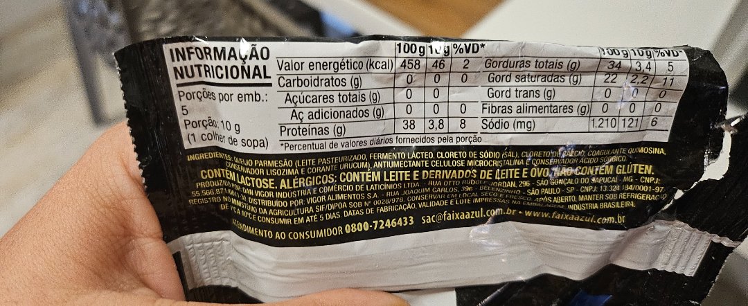 Queijo Parmesão Ralado