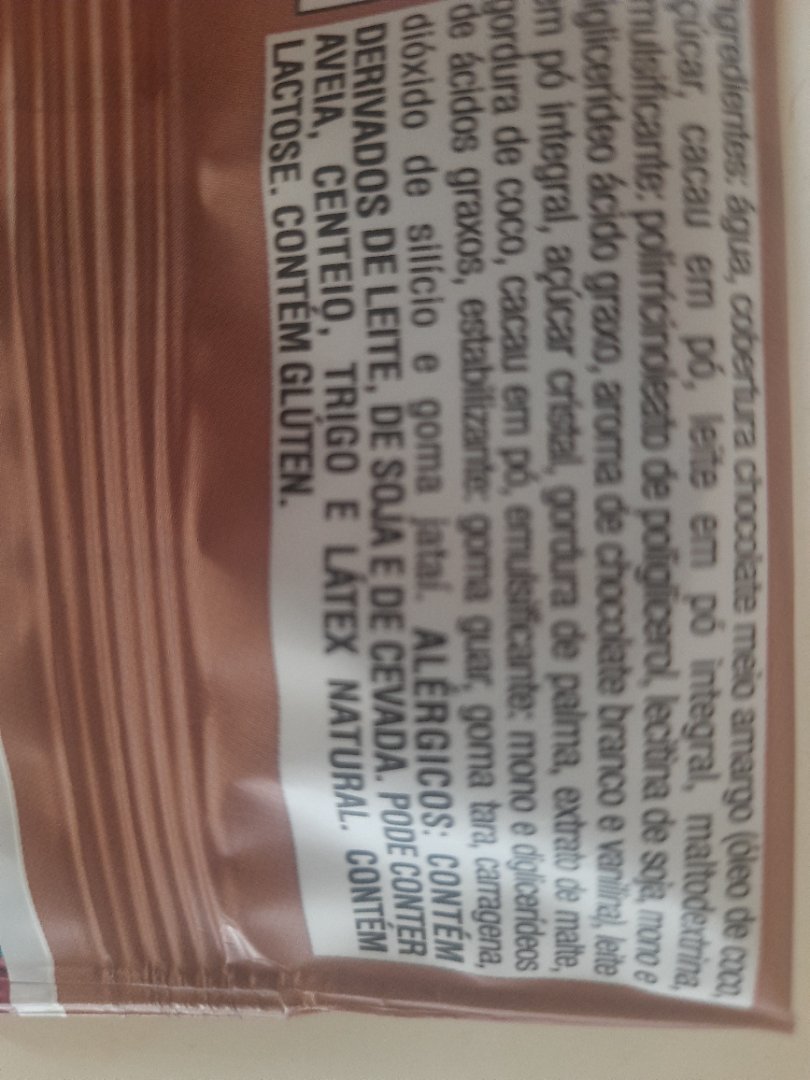 Sobremesa ou Picolé de Chocolate