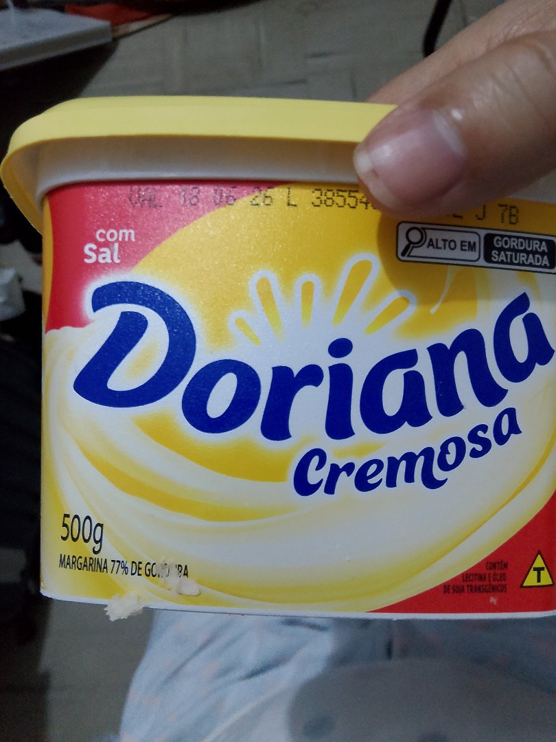 Margarina Doriana Cremosa com Sal