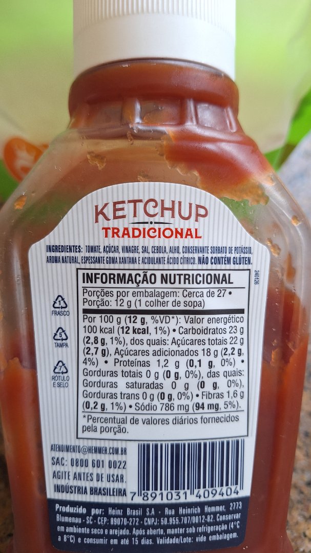 Ketchup Tradicional Hemmer