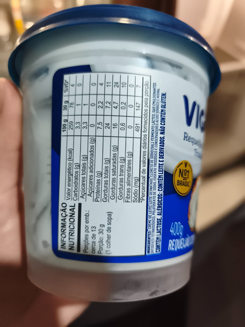 Requeijão Cremoso Vigor