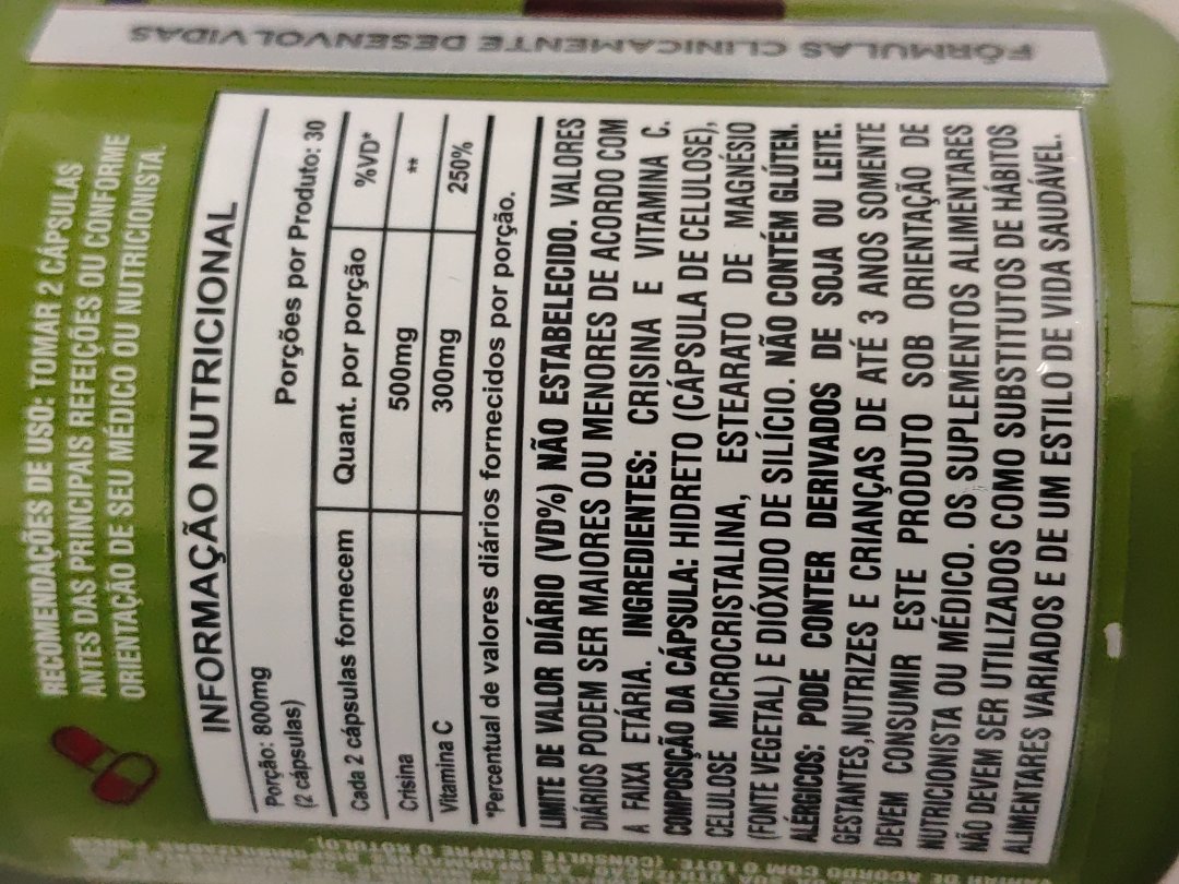 Crisina e Vitamina C