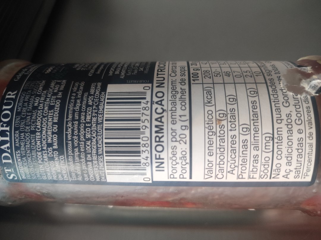 Geleia St. Dalfour Four Fruits