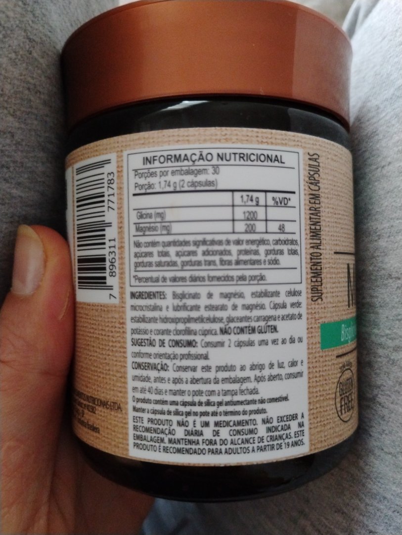 Bisglicinato de Magnésio