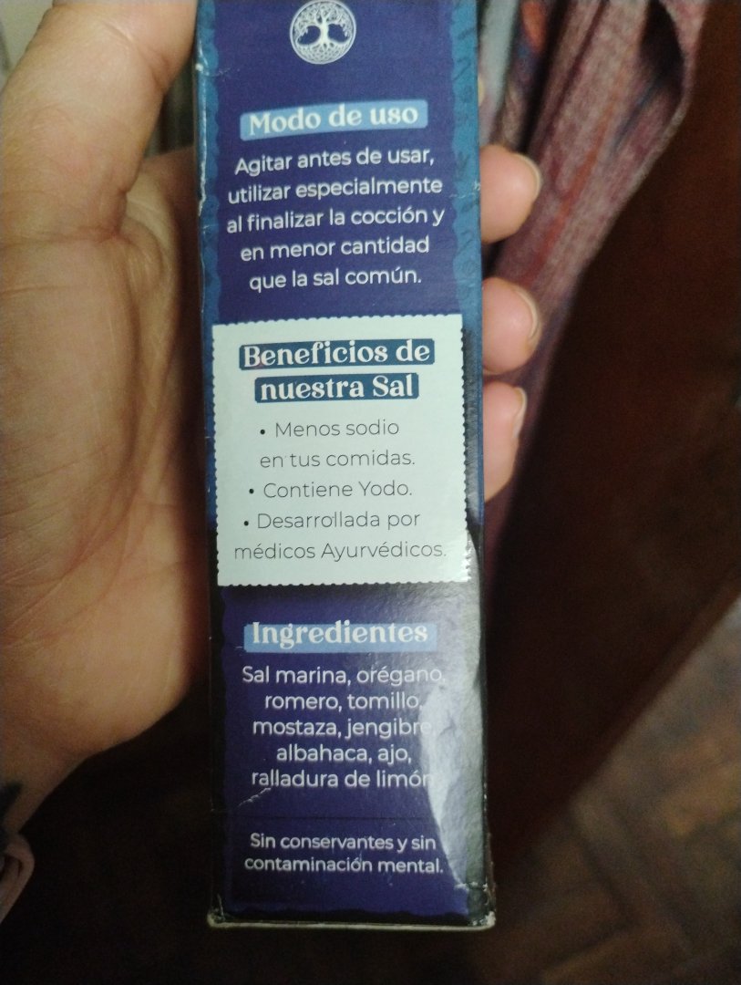 Sal Temperado Ayurvédico