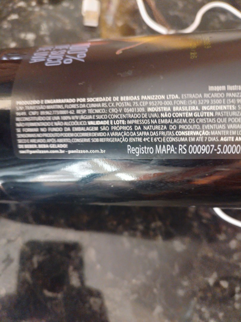 Suco de Uva 100% Panizzon